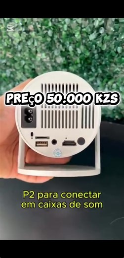 PROJETOR SMART Portátil HY300 Pró Ultra HD Disponível No Valor De 50.000 Kz Especificações: Android 12 RAM: 2GB Armazenamento: 16GB Apps integrados: YouTube, Netflix, Prime Video, Play Store e HBO Max Conexões: HDMI | USB | Aux | Bluetooth | Wi-fi | Funciona com Box (ZAP/DSTV) Som estéreo Temos disponível o serviço de entrega com uma taxa Adicional. localização Zango 2 WhatsApp 926860296 | Filipe HomeTech