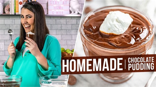 Five ingredient homemade chocolate pudding