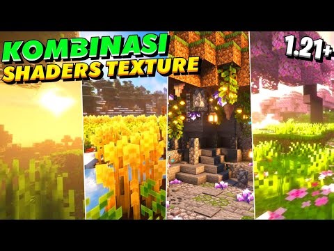 TOP BEST KOMBINASI SHADERS MCPE 1.21 & 1.26+ REALISTIC TERBAIK Bsl Shaders #rtx #shaders #minecraft