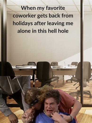 When My Favorite Coworker Gets Back #coworkers #worklife #office