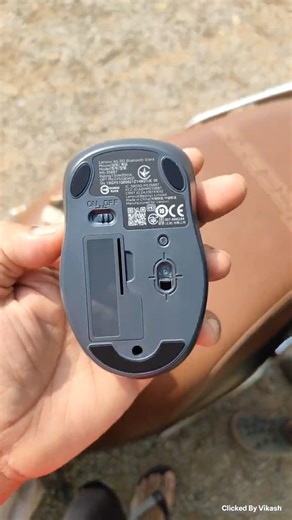 Open Box Delivery | Lenovo WL310 Bluetooth Silent Mouse | Wireless Ambidextrous Optical Mouse