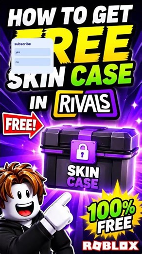 how to get free skin case in roblox rival 🥵 #roblox #robloxrivals #trending #subscribe