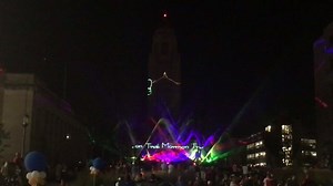 16K views · 93 reactions | Laser light show on the capitol. | Pure Nebraska | Facebook