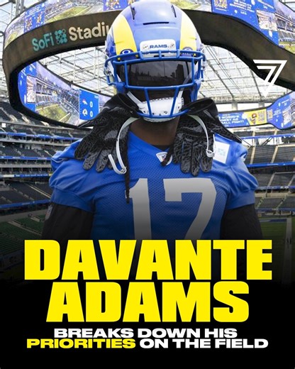 9.2K views · 112 reactions | Davante Adams breaks down his priorities on the field—focusing on perfecting his routes, creating separation, & making every catch count. For him, it’s all about consistency, impact, & doing whatever it takes to help his team win. | Mike Vick | Facebook