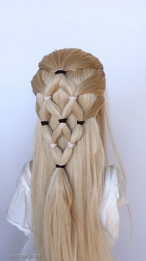 😏 If you’ve got tiny hair ties lying around… try this 👀✨ #hairhack #easyhairstyle #hairtok #hairtrend #hairtutorial #hairinspo #hairstyleideas #beautyvibes #glowup #saveforlater | Another Day Another Braid