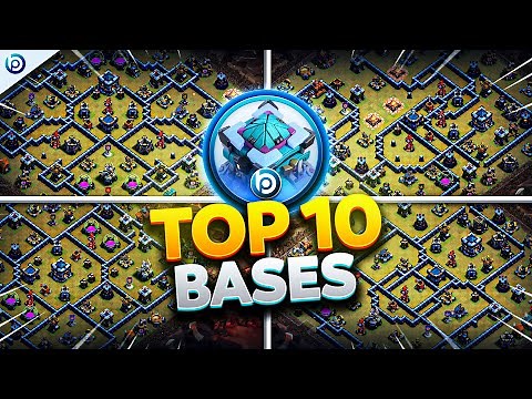 TOP 10 Best TH13 Blueprint CoC BASES of 2025 (CWL/Hybrid/War/Trophy) with Link | Clash of Clans TH13