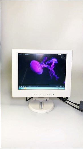 LESOWN 10.4 inch VGA Monitor Full HD 1024x768 LCD Screen with Speakers #monitor #screen #display