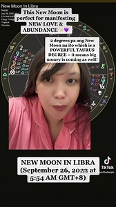 11K views · 526 reactions | NEW MOON IN LIBRA ♎️ September 26, 2022...
