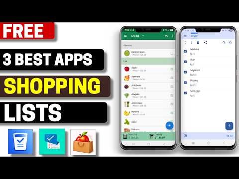 3 Best Free Shopping List Apps for Android 2026