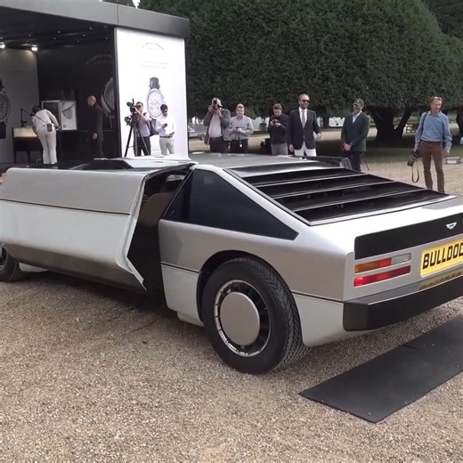 A very BRITISH unveiling of the Aston Martin Bulldog! | Lovecars