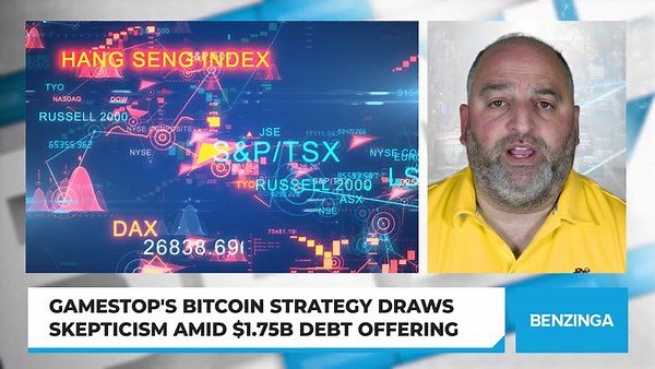 GameStop's Bitcoin Strategy Draws Skepticism Amid $1.75B Debt Offering