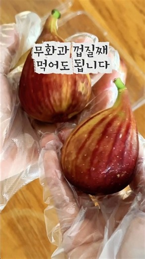 협찬 | 무화과 먹는법 🍈무화과는 깨끗하게 씻어서 껍질째 먹어도 맛있어요 #무화과먹는법 #무화과 #무화과씻는법 #영암홍무화과 #제철무화과