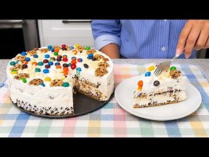 4 Ingredient Ice Cream Sandwich Cake | The Shaba Kitchen