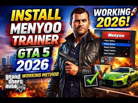 How to Install Menyoo Trainer in GTA 5 (2026) | Latest Working Method 🔥