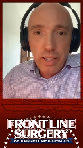 In this episode of Front Line Surgery: Mastering Military Trauma Care, Col (ret) Jeremy Cannon, MD, discusses how experience, teamwork, and preparation shape success in military trauma surgery. He reflects on how time in the OR refines judgment and adaptability in the most challenging environments, reminding us that while knowledge and collaboration build the foundation, experience defines what is possible. Now available on all streaming services 🎧 | American Association for the Surgery of Trau