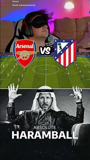 HARAMBALL DERBY HIGHLIGHTS💀 ARSENAL vs ATLÉTICO MADRID🥀