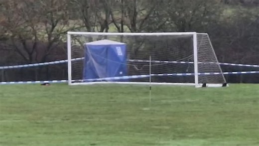Police At The Scene At Smestow Academy In Wolverhampton