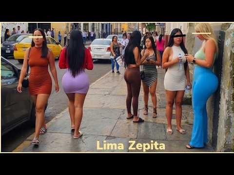 LIMA PERU Walking Tour Beautiful Urban Areas of Lima by Day