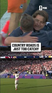 'Take Me Home, Country Roads' plays after the USMNT's Knockout Stage victory 🇺🇸