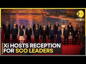 SCO Summit 2025: President Xi Jinping Hosts Reception For SCO Leaders In Tianjin | WION