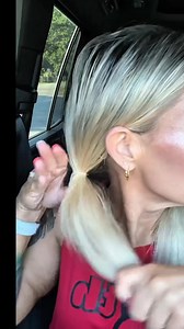 144K views · 1.3K reactions | Quick & cute hat hair style!梨 Takes 2 minutes, lasts all day, and looks effortlessly put together. Perfect for running errands or faking that “I tried” look! Follow for more easy beauty tips & random recipes I’m obsessed with lately! #hair #hairtips #braids | Mackenzie Fultz | Facebook