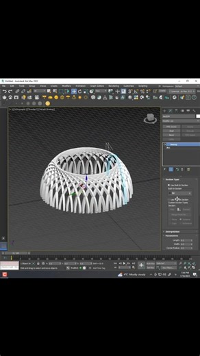 ‎م. سامي نبيل شحرة‎ on Instagram: "How to create parametric shell _ 3D_s Max modeling tutorials... #3dsmaxdesign #3dsmaxcorona #3dsmaxeğitim #3dsmaxcourse #3danimationcourses #3dpeople #3dmaxcorona #3dmax #3dsmax_vray_render #3dmax_vray #3dsmax_studio #3danimations #3dmodeli̇ng #3dsmaxexterior #3drender #3dsmaxcoronarenderer #flowers #followme #foryou #followforfollowback #fyp"
