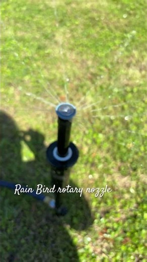 Rainbird rotary nozzle