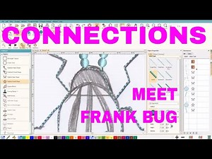 Hatch Embroidery Tutorial Beginner embroidery connections PART 1 FRANK