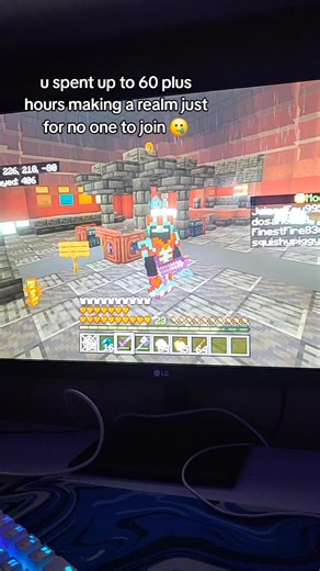 Creating a Minecraft Realm: A 60-Hour Journey
