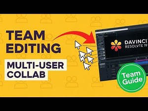 How to Use Multi-User Collaboration in DaVinci Resolve 19 | Team Editing Guide