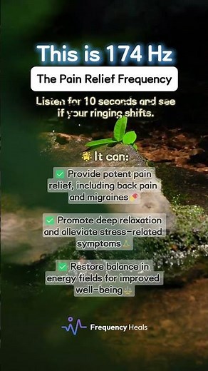 174 Hz Pain Relief Frequency | Grounding & Deep Relaxation Tone