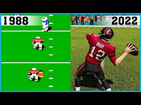 MADDEN NFL evolution [1988 - 2022]
