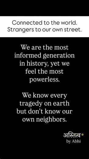 Overinformed But Powerless? The Real Reason. #motivation #astitvabyabhi #quotes #shorts