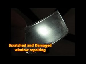 How to polish car model windows