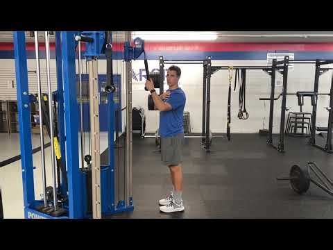 Cable Rope Triceps Extension