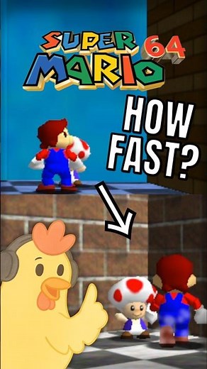 Shortest & Longest Toad Distance in Mario 64