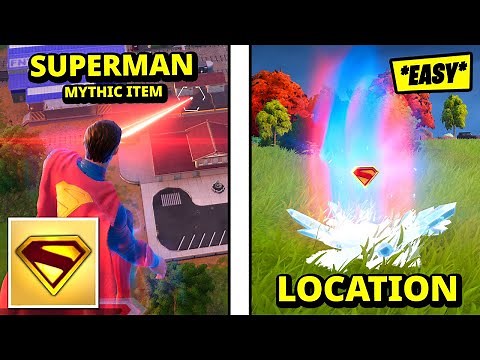 How to EASILY Get SUPERMAN Mythic in Fortnite (Mythic Gameplay)