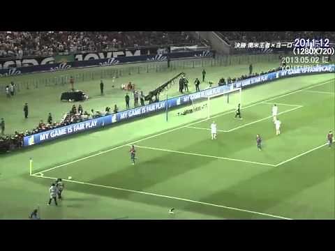 柏レイソル × ネイマール ｘ メッシ （スーパープレイ）