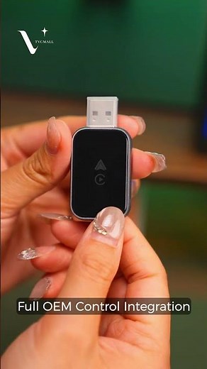 2 in 1 Wireless Carplay Android Auto Car Adapter Wired to Wireless Bluetooth WiFi USB Dongle