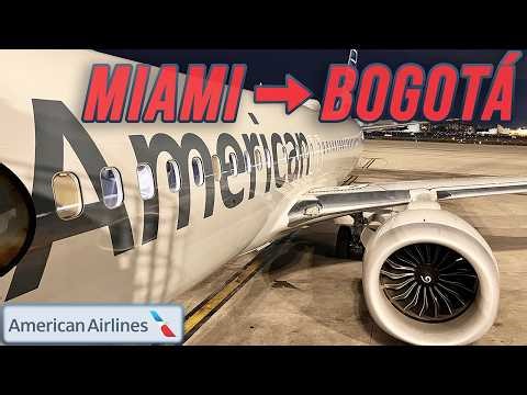 TRIP REPORT | American Airlines | Miami (MIA) - Bogotá (BOG) | Boeing 737 MAX 8
