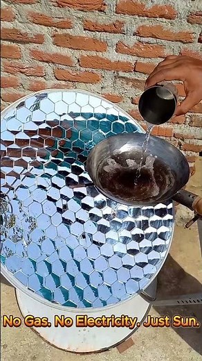 Solar Cooking Hack: Cook Food Using the Sun! ☀️🍳 #shorts