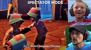 HELLO NEIGHBOR is a KID!! Hide n Seek 4 Player Basement Escape Game (FGTEEV Skit)