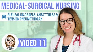 Pleural Disorders, Chest Tubes, & Tension Pneumothorax