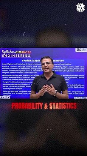 Parts Of Engineering Mathematics #PW #GATE