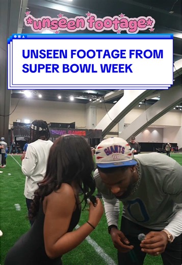 Unseen Bloopers from Super Bowl Week Interviews