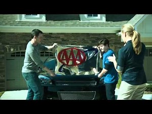 AAA's (Triple A Insurance) "Big Sticker" commercial with Arvell Poe #2