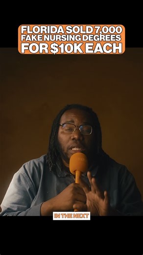 Sunland News on Instagram: "Hey Florida. FBI’s Operation Nightingale charged 30+ people from a dozen nursing schools selling 7,000 fake diplomas for $10,000-$20,000 each after Florida deregulated nursing schools in 2009. About 30% who bought fake degrees still passed the NCLEX and work in healthcare nationwide. Some legitimate schools have less than 30% pass rates vs 80% national average. FDOT plans five diverging diamond interchanges at I-95 (none funded until 2031). $52M canal project removes