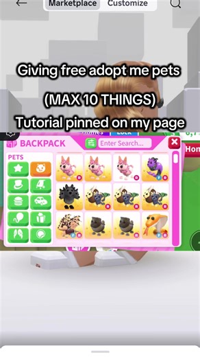 Give Free Adopt Me Pets on Roblox