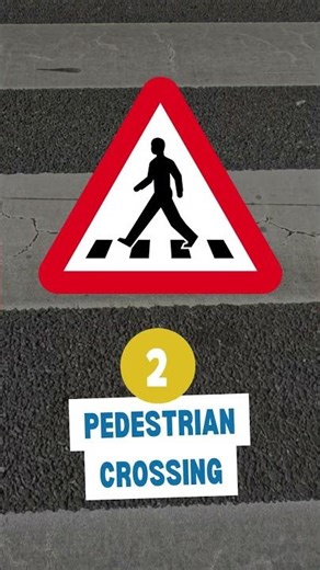 3 Warning Signs and Their Meanings ⚠️ (Beginner Driving Tips)