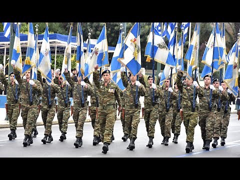 Independence Day Military Parade in Athens, Greece